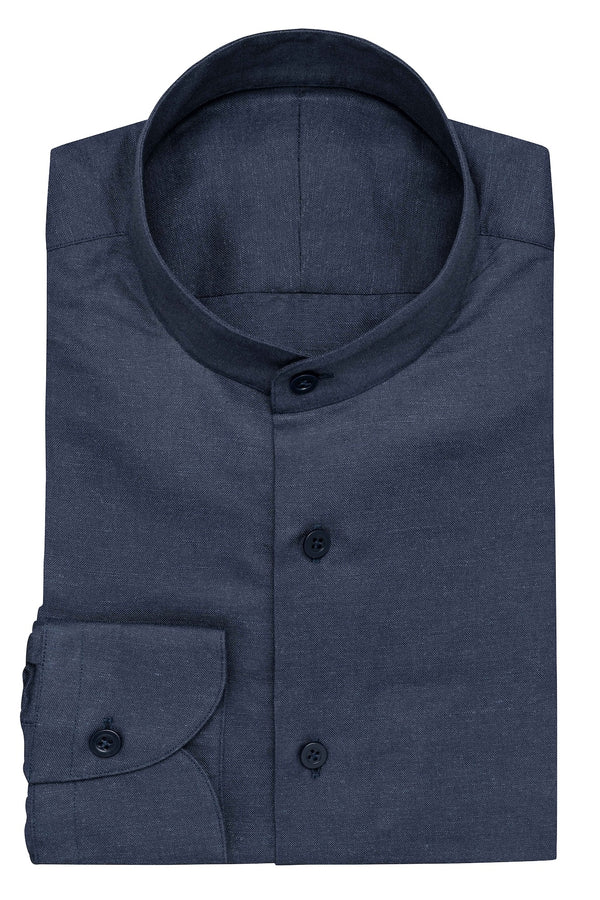 Shirt in Linen - Midnight Blue | Andrea Kosta