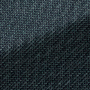 Navy/Green S150 Wool with Micro-Design Jacket | Andrea Kosta