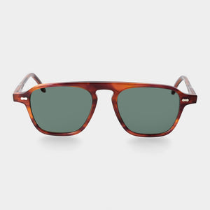 Panama Eco Sunglasses - Havana/Bottle Green | Andrea Kosta