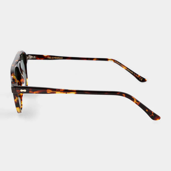 Panama Eco TBD Sunglasses - Dark Havana/Bottle Green | Andrea Kosta
