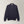 Quarter Zip Polo in Wool & Silk - Navy | Andrea Kosta