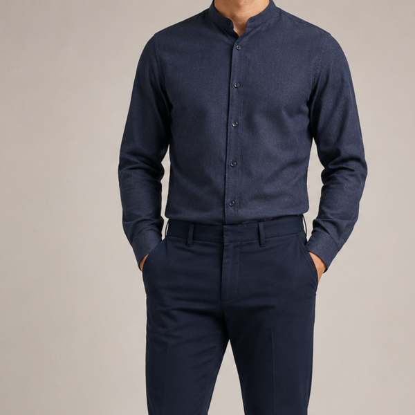 Midnight Blue Chambray Shirt
