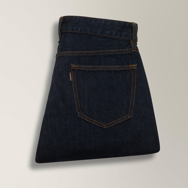 Selvedge Jeans in Cotton - Dark Wash | Andrea Kosta