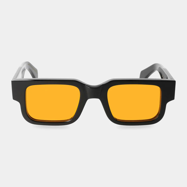 Silk Eco TBD Sunglasses- Black Orange | Andrea Kosta