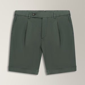 Siros Shorts in Cotton - Khaki | Andrea Kosta 