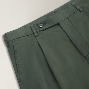 Siros Shorts in Cotton - Khaki | Andrea Kosta 