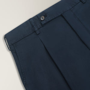 Siros Shorts in Cotton - Navy | Andrea Kosta 