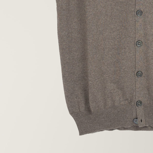 Sleeveless Cardigan - Merino Wool - Hazel | Andrea Kosta