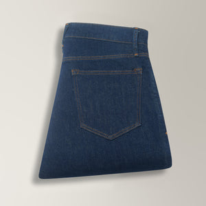 Slim Fit Jeans in Cotton - Dark Wash | Andrea Kosta