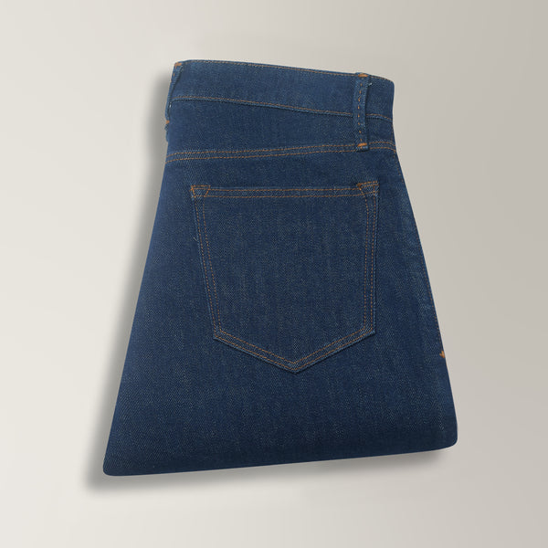 Slim Fit Jeans in Cotton - Dark Wash | Andrea Kosta