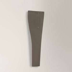 Drawstring Trousers in Technical Stretch - Mid Grey | Andrea Kosta