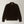 Thyra Full Zip Cardigan in Virgin Wool - Chocolate | Andrea Kosta