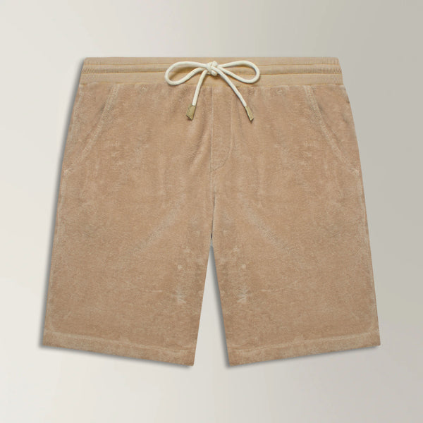Towel Drawstring in Cotton - Beige | Andrea Kosta 