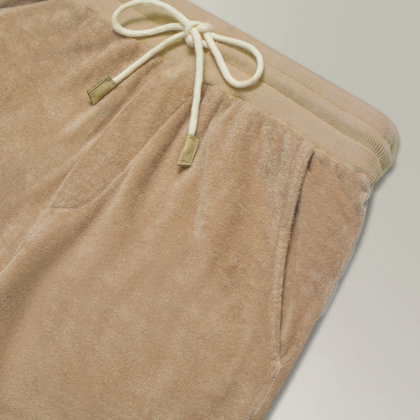 Towel Drawstring in Cotton - Beige | Andrea Kosta 