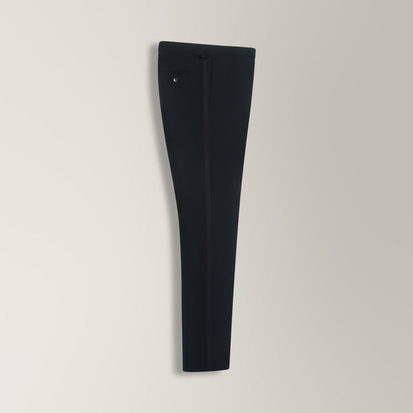 Tux Trousers in satin - Black | Andrea Kosta