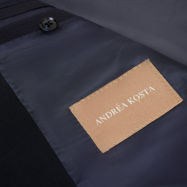 2PC Suit in Wool - Navy | Andrea Kosta 