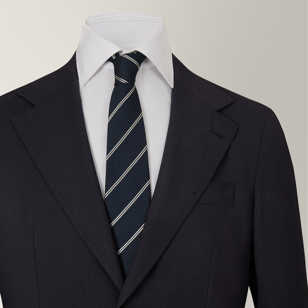 2PC Suit in Wool - Navy | Andrea Kosta 
