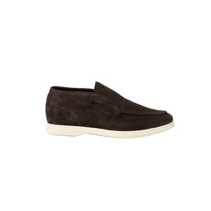 Mid Top City Walker - Suede - Brown | Andrea Kosta