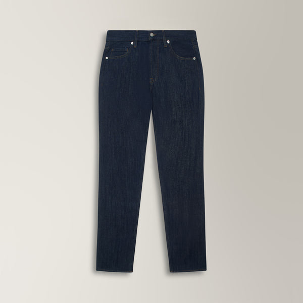 Veneto Tailored Jeans in Cotton - Dark Blue | Andrea Kosta