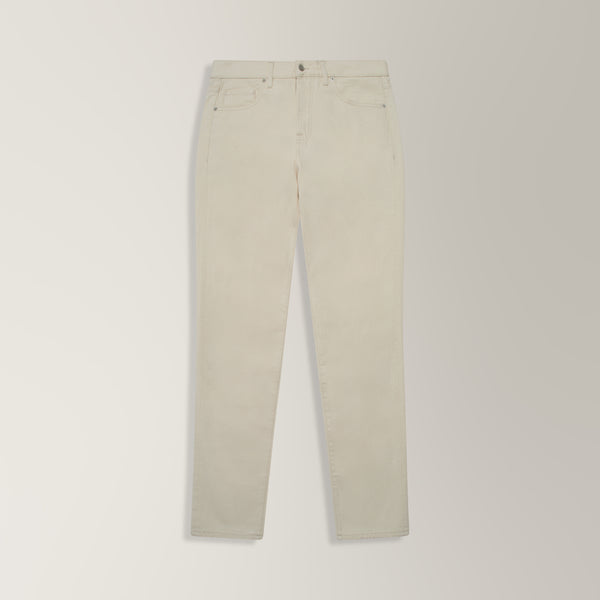 Veneto Tailored Jeans in Cotton - Ecru | Andrea Kosta