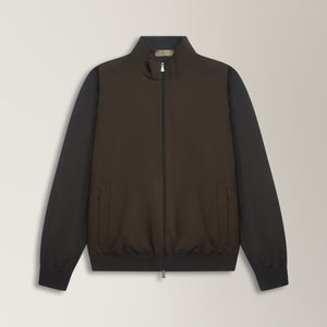 Windbreaker in Cotton - Brown | Andrea Kosta