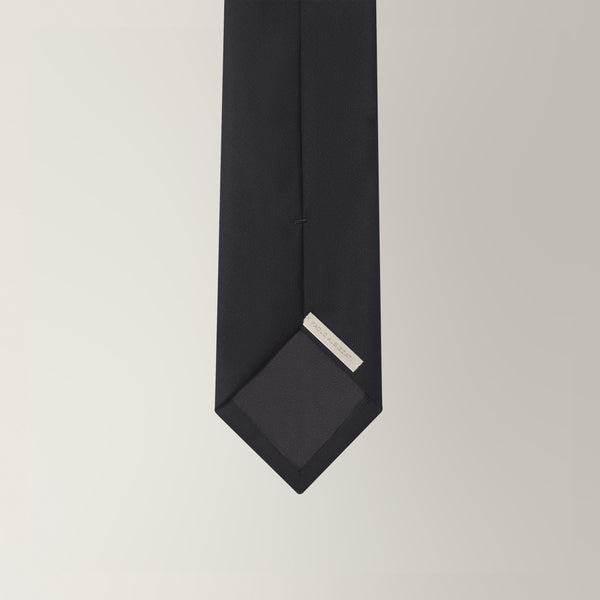 Wool Tie - Black | Andrea Kosta