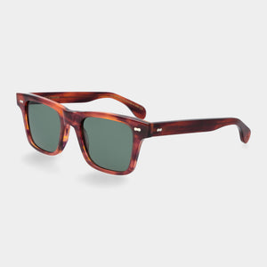 Denim Eco Havana/Bottle Green- Sunglasses - Brown | Andrea Kosta