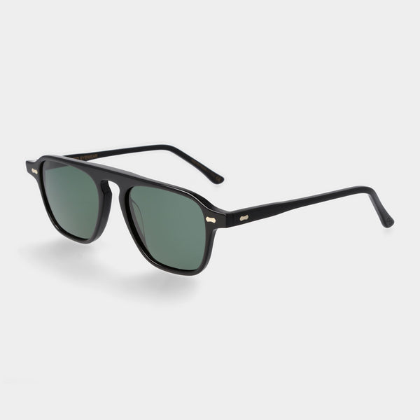 Panama eco - Black/Bottlegreen